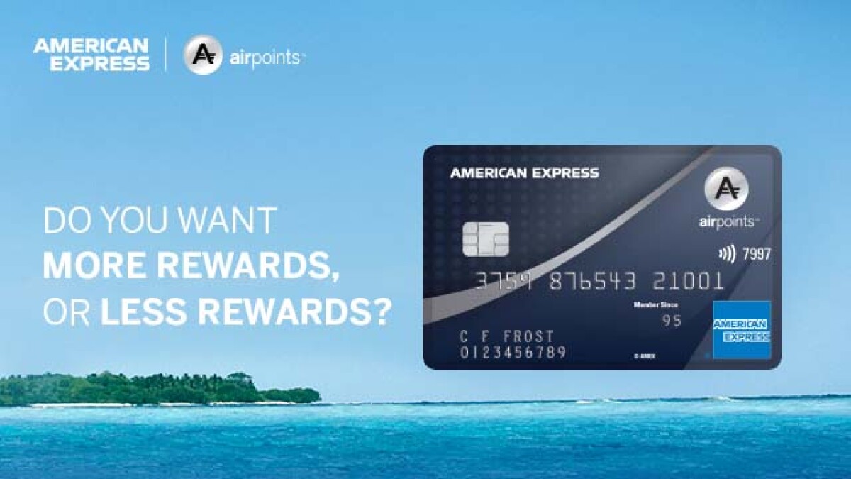 300 Bonus Airpoints Dollars available with Amex